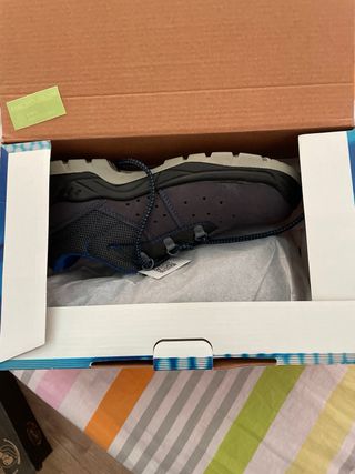 Zapato seguridad Marca - Negro/Azul