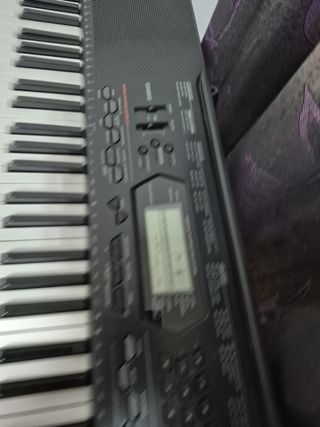 Teclado Casio CTK-3000.lleva su funda