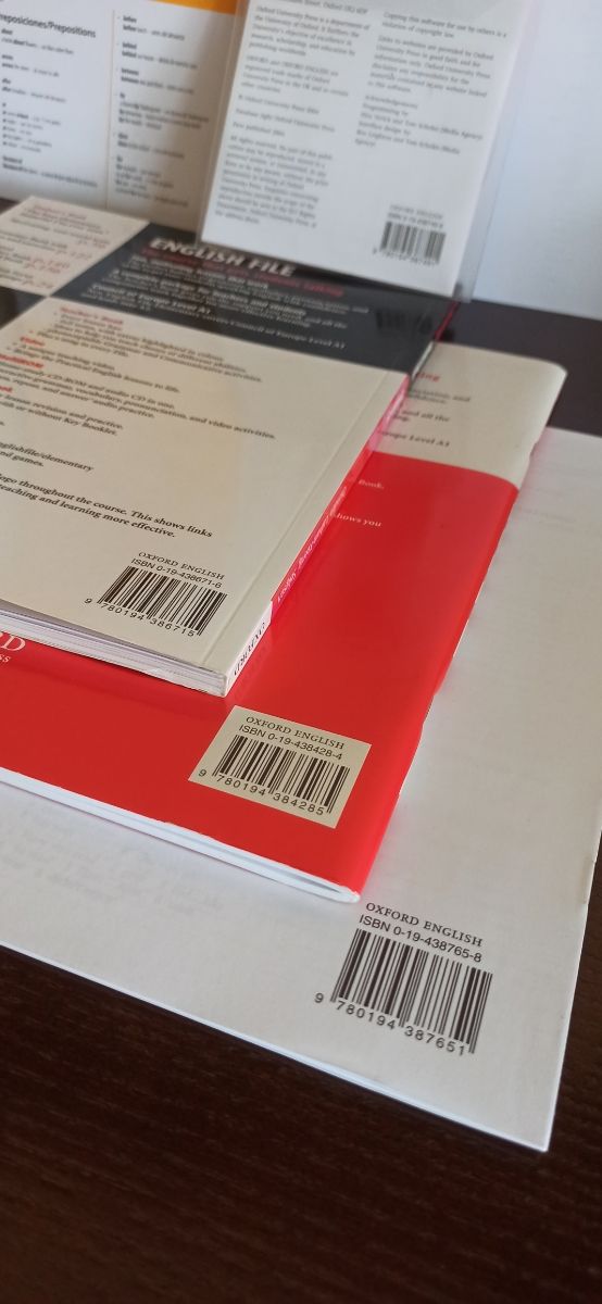 Pack 4 libros New English File Elementary