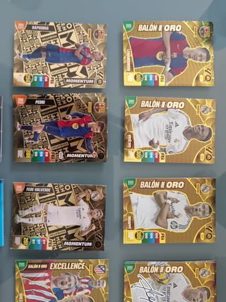 Adrenalyn XL: Balón Oro, Míticos, Momentum