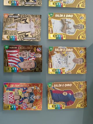 Adrenalyn XL: Balón Oro, Míticos, Momentum