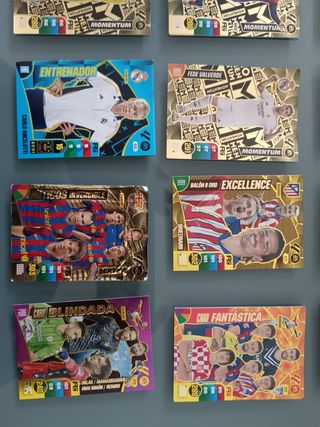 Adrenalyn XL: Balón Oro, Míticos, Momentum