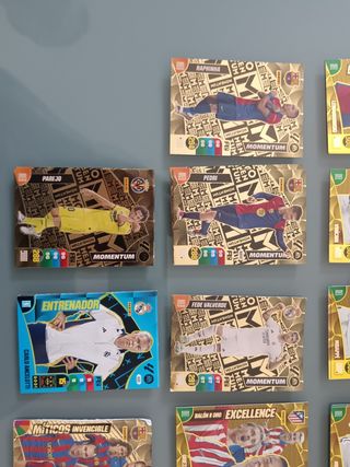 Adrenalyn XL: Balón Oro, Míticos, Momentum