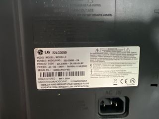Television monitor LG