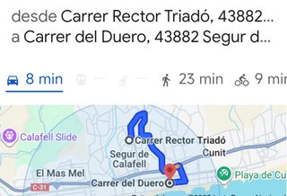 PARKING NECESITO PLAZA DE ALQUILER EN SEGUR DE  CA
