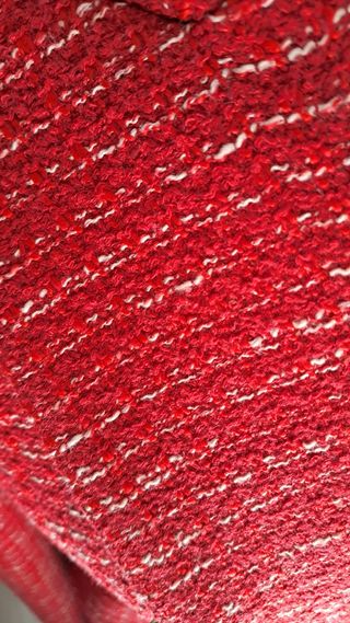 Americana roja tweed