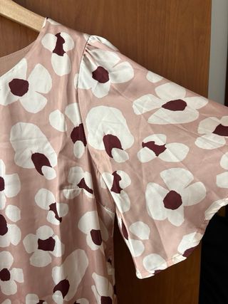 Vestito cerimonia Prani fiori - colore Rosa