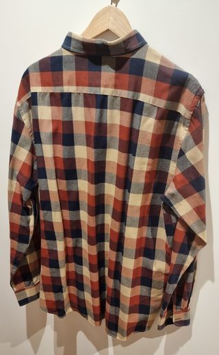 Camisa cuadros hombre