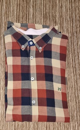 Camisa cuadros hombre