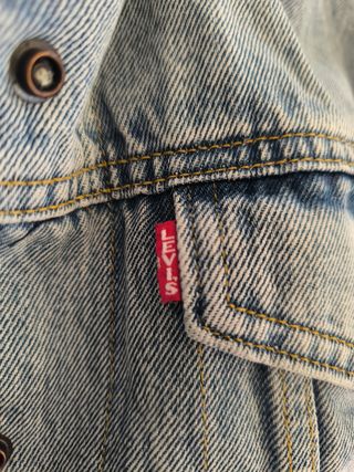 Chaqueta Levis borreguillo azul