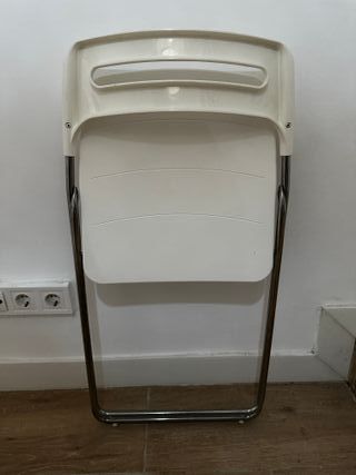 Silla plegable IKEA NISSE blanca