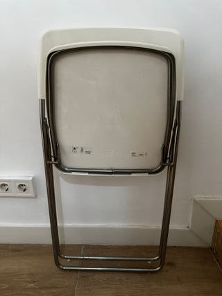 Silla plegable IKEA NISSE blanca