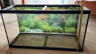 Acuario/ Terrario/ Paludario 80x43x30cm con luz