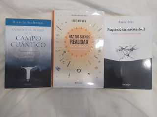 3 libros de autoayuda 