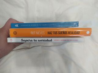 3 libros de autoayuda 