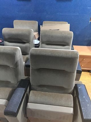 Butacas vintage - 6 butacas de teatro