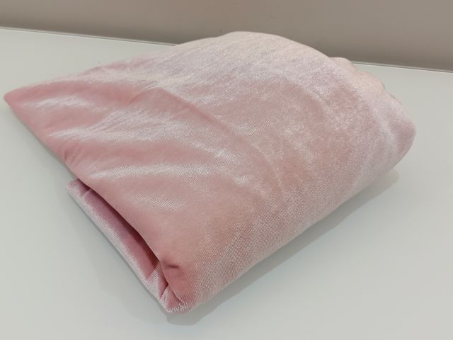 Retal terciopelo camel - elástico