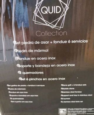 Juego Fondue-Grill: Piedra & Olla