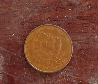 Moneda de 5 céntimos Francesa (1999)