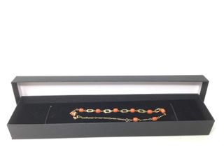 E447624-0 Pulsera Oro 18K Con Coral