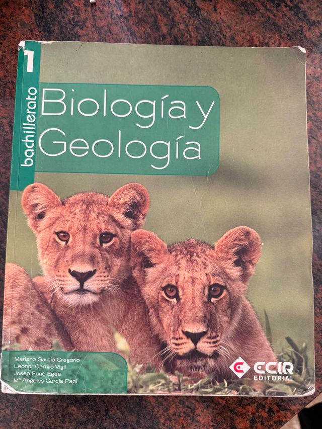Biología y Geología 1º Bachillerato /2008 (Span...