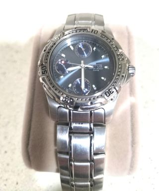 Reloj Lotus mujer azul plata
