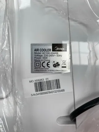 Midea Enfriador Aire 4 en 1 nuevo.