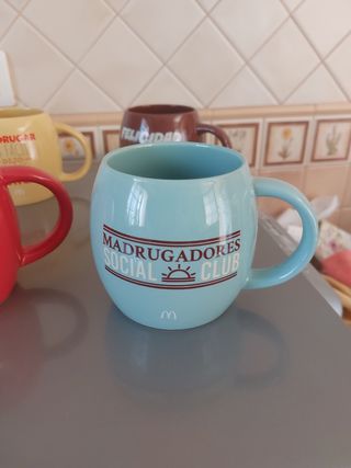 Tazas McDonald's Madrugadores