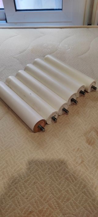 Somier tapizado 200x105cm - Negro