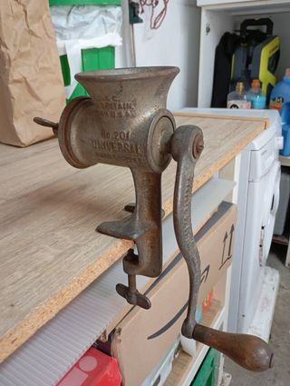 Picadora carne antigua Universal No.201