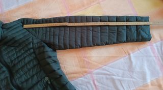 Giubbino trapuntato grigio scuro. tg L.