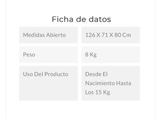 Cuna viaje Bebé Plegable