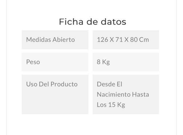 Cuna viaje Bebé Plegable