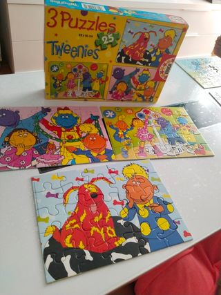 Puzzle Tweenies (3x25 piezas)