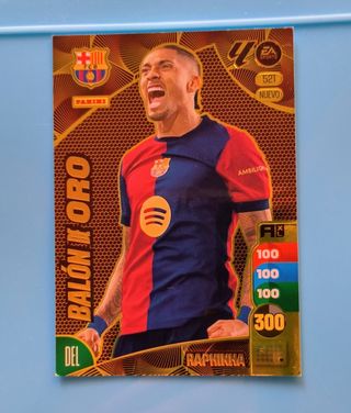 Cromo Raphina Balón de Oro Panini