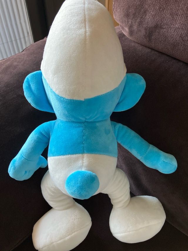 Pitufo peluche 42cm - Azul