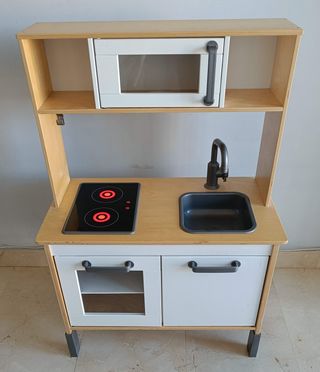 IKEA DUKTIG Cocinita de juguete, abedul