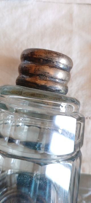 Bottiglia profumo cristallo vintage