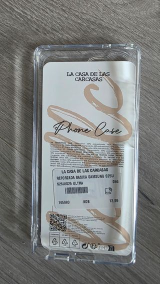 Funda Samsung S25 Ultra - Transparente