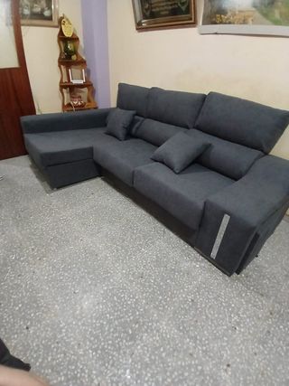 Sofas chaise longue gris