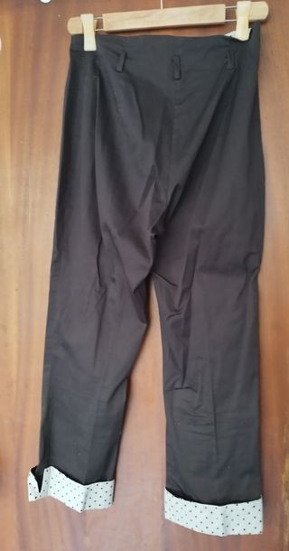 Traje pantalón marrón - elegante