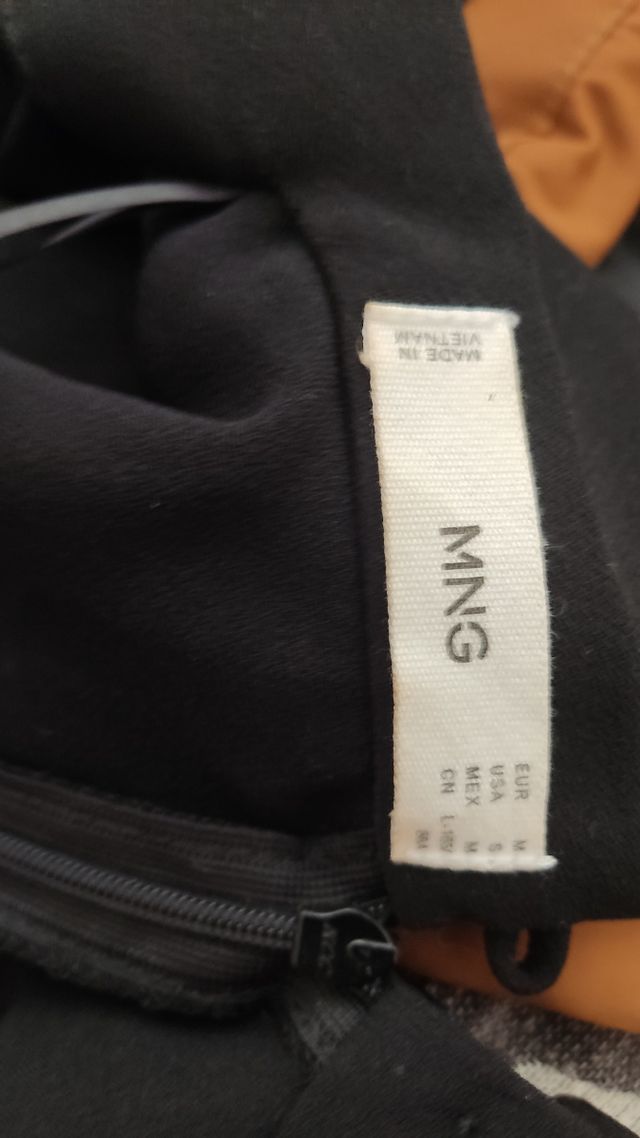 Mono Mango negro - Talla M