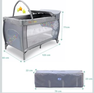 Cuna viaje Asalvo Mix Plus 4x1