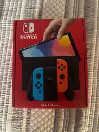 Nintendo Switch OLED Azul-Rojo 