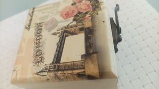 4 anillos plata + joyero