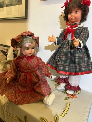 Bambole vintage anni '50-'60 moneca doll rare