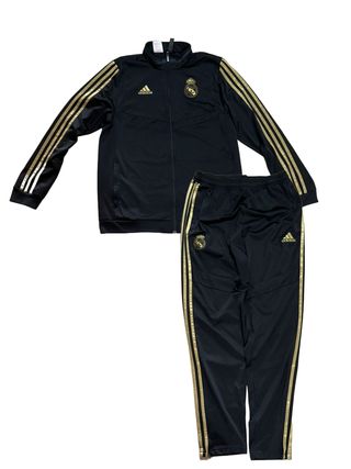 Chándal Adidas Real Madrid - Negro/Dorado