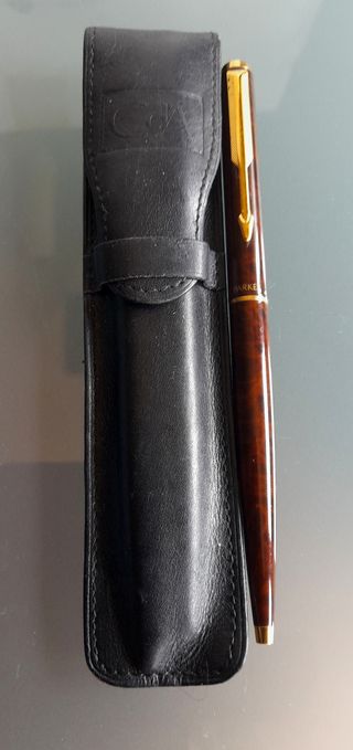 Parker Classic 180 penna a sfera lacca marrone 