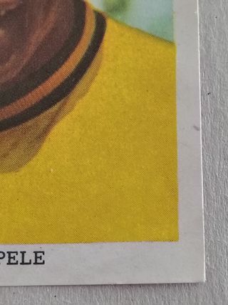 Cromo Pelé Brasil 1970, editorial Machado.