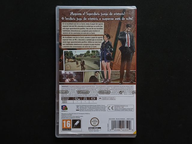 PRECINTADO DEADLY PREMONITION 2  SWITCH 